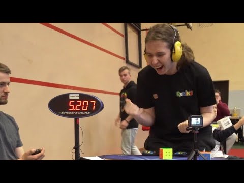 Rubik's Cube World Record Average:  5.09