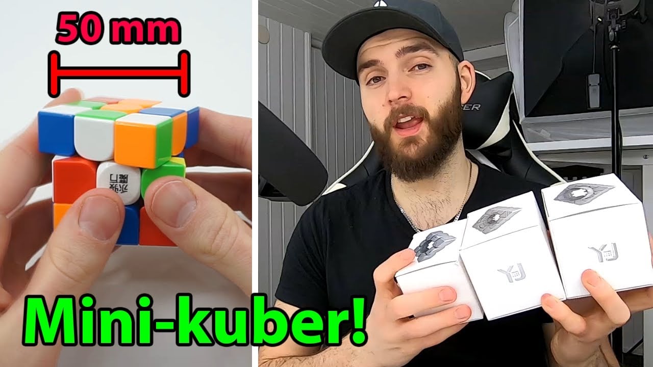 Tre stycken mini-kuber! - YJ Zhilong Mini M