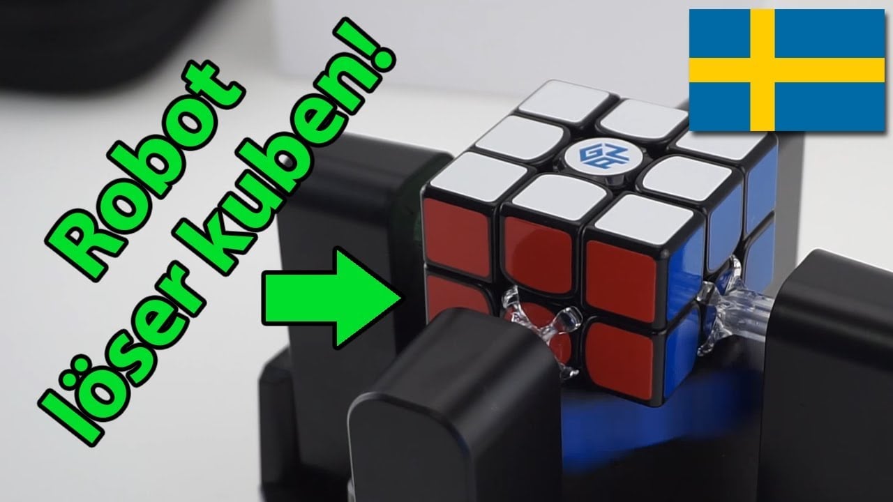 Robot som löser kuben - GAN 356 i | Unboxing & Recension