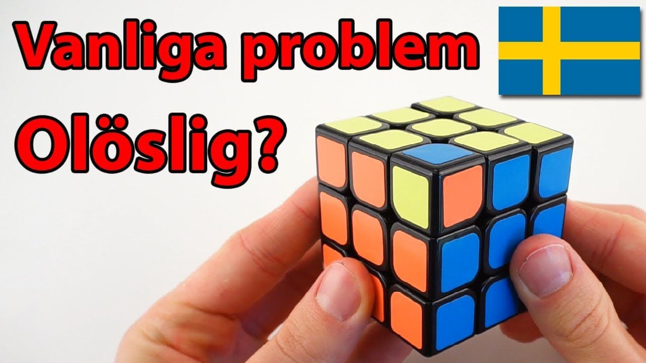 För dig som kört fast i 3x3-lösningen / Olöslig kub?