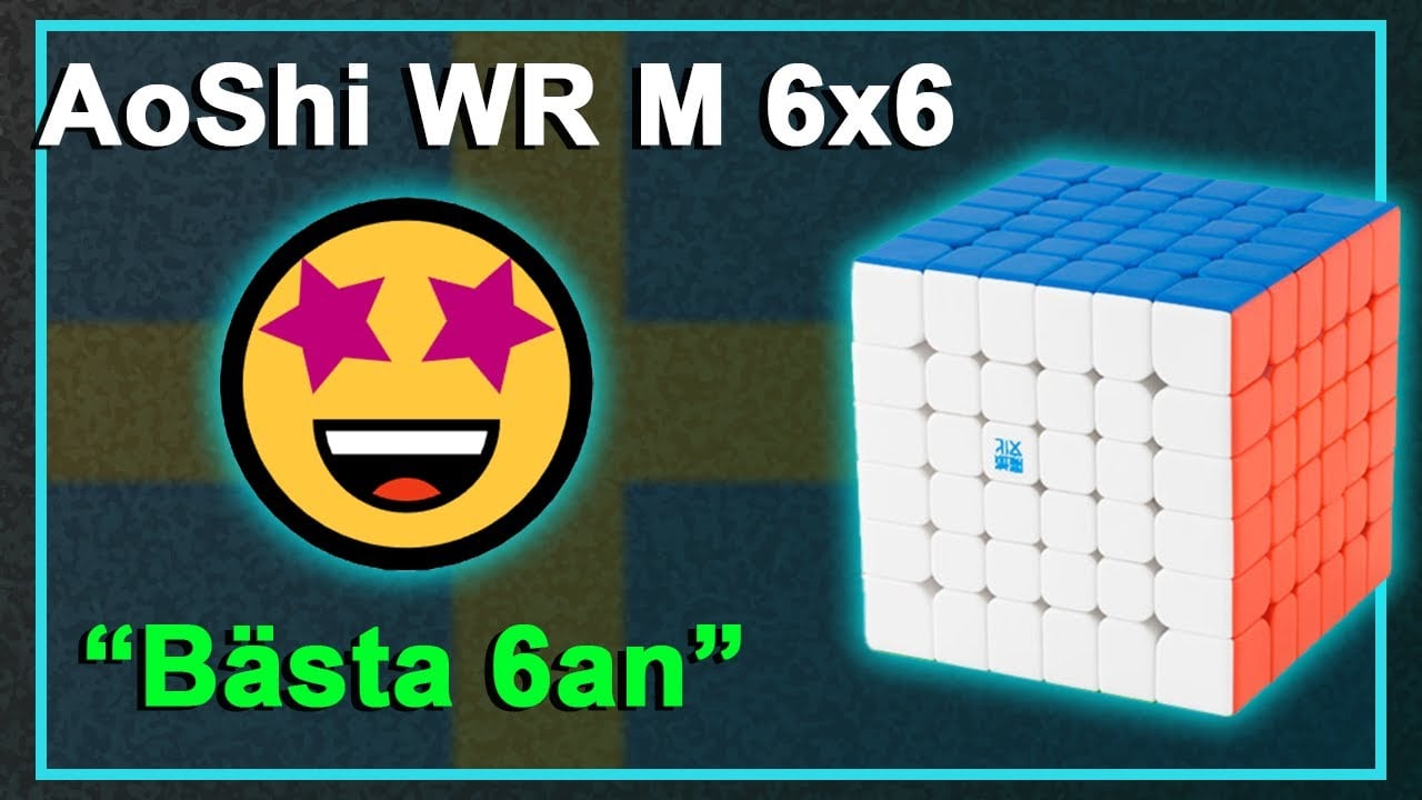 MoYu Aoshi WR M 6x6 Recension | Cuboss.se