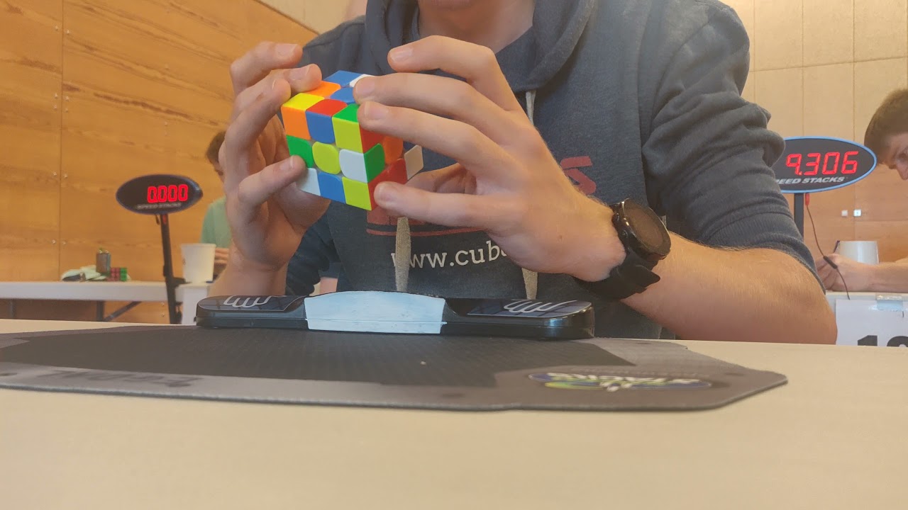 7.35 Rubik's cube (former) Swedish national record average!