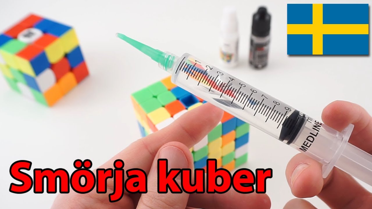 Hur man smörjer kuber
