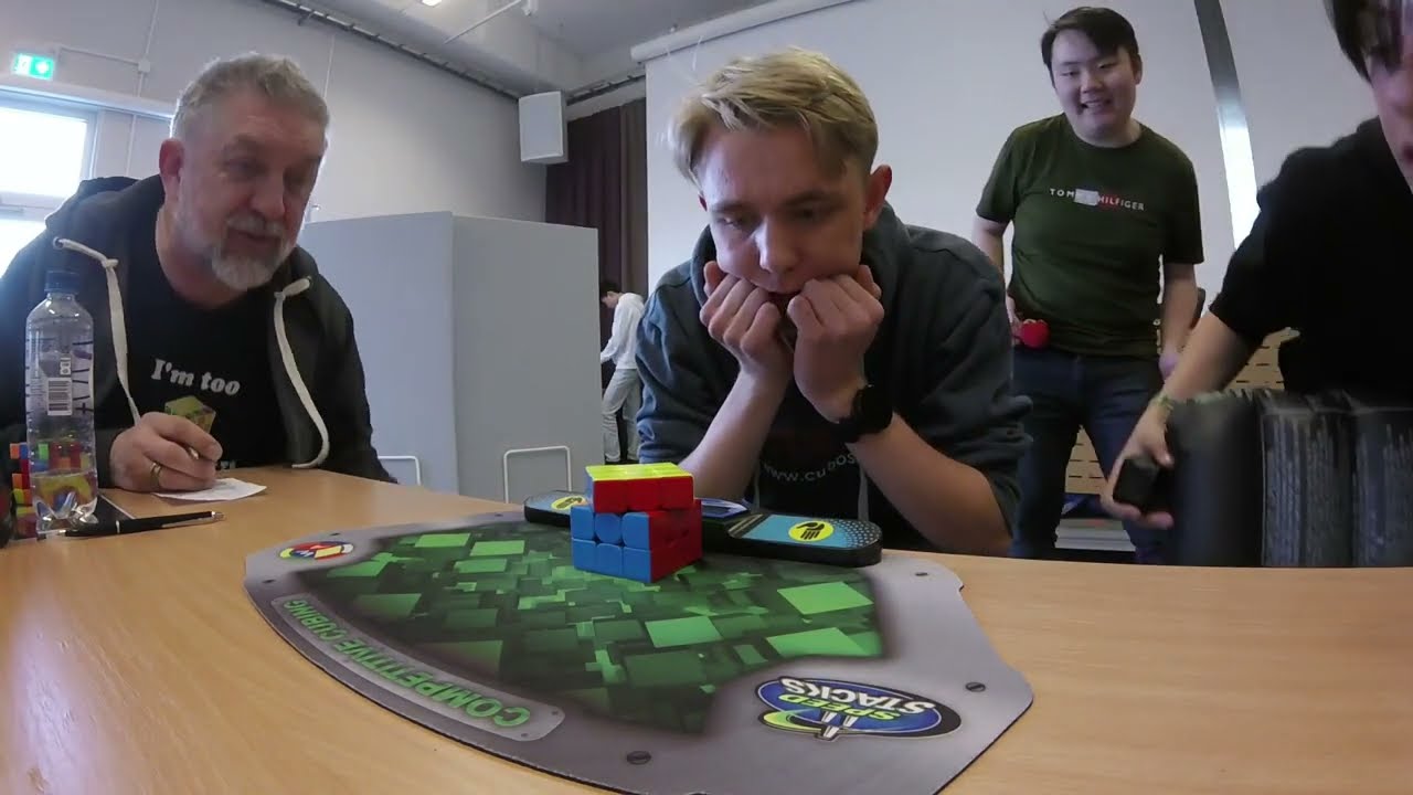 6.96 Swedish national record 3x3 average!