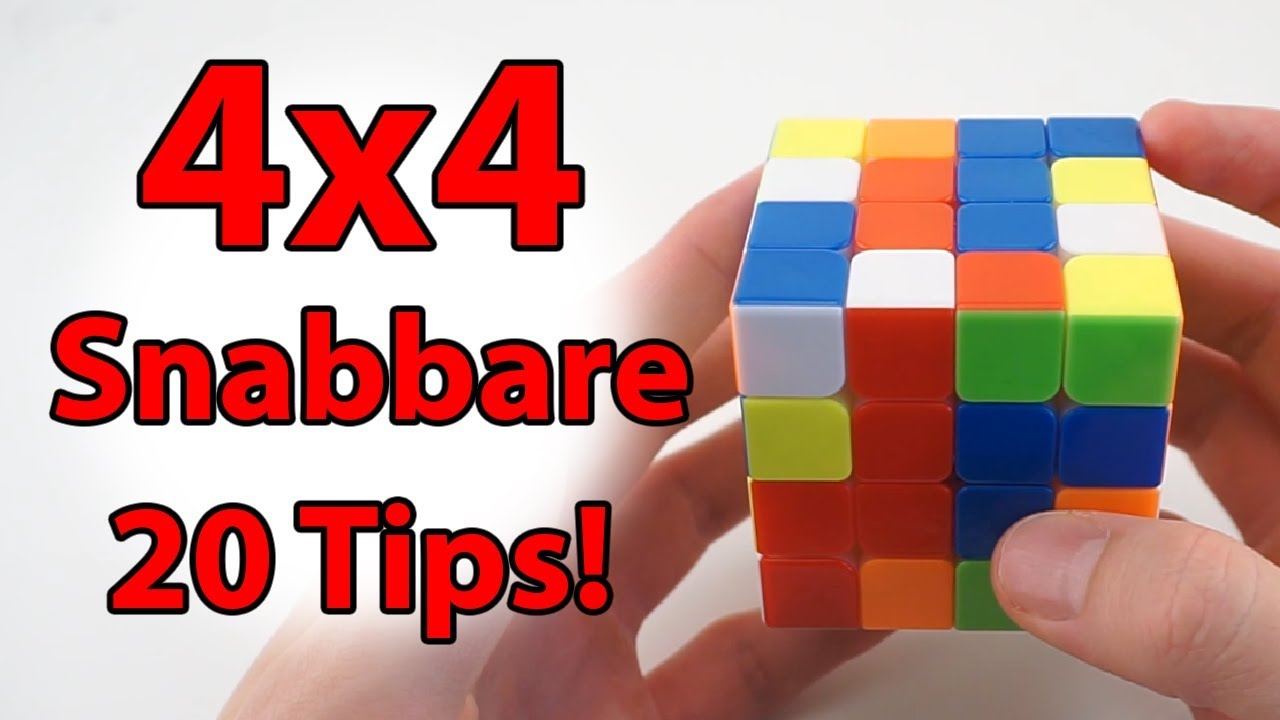 Så här löser du 4x4 Snabbare!