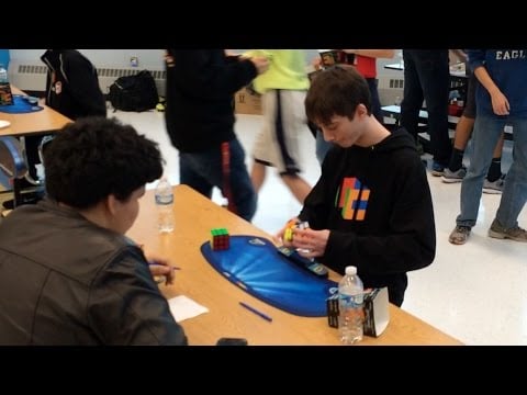 4.90 3x3 Rubik's Cube World Record (Former) - Lucas Etter