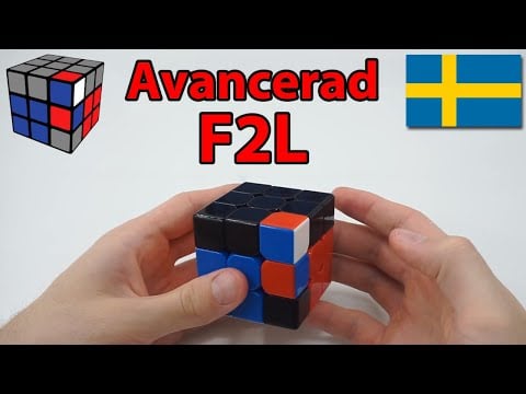 Avancerad F2L - Alla 41 fall