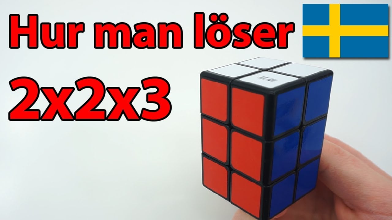Hur man löser en 2x2x3 Cuboid - Guide