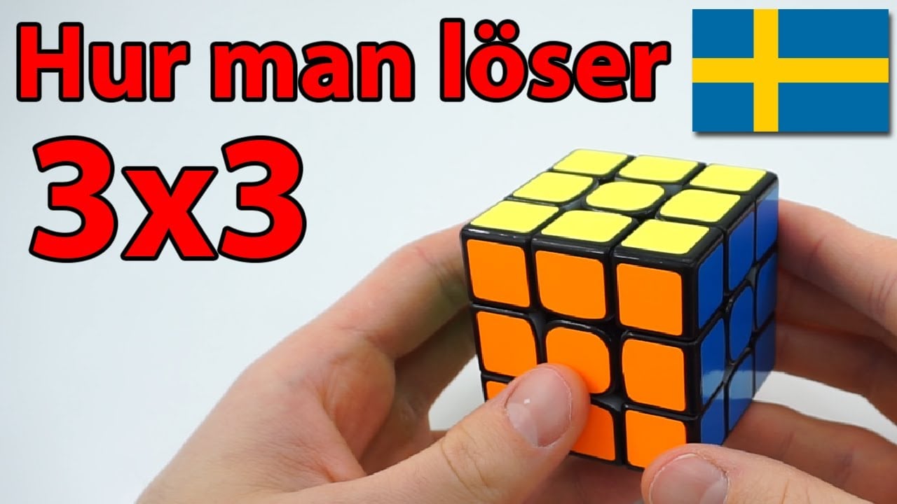 Hur man löser Rubiks kub - Lättaste metoden (utan svåra algoritmer)