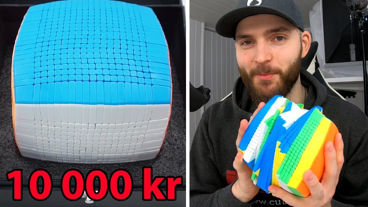 Världens största Rubik's kub (19x19!) | Cuboss.se