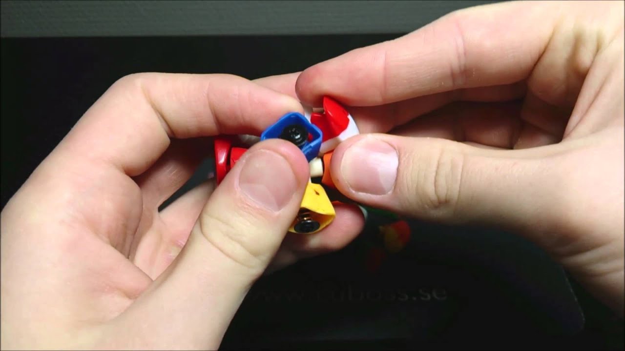 Så här sätter du ihop och justerar din 2x2 speedcube (Dayan)