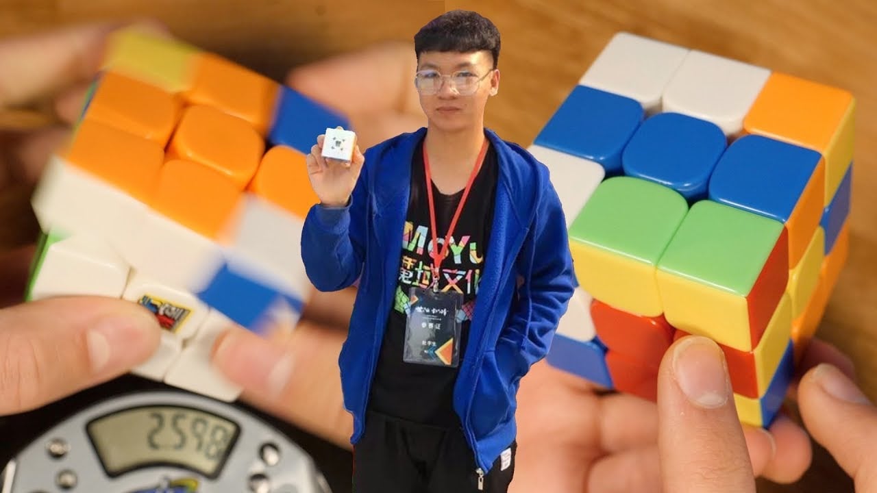 Yusheng Du's 3.47 World Record Solve!