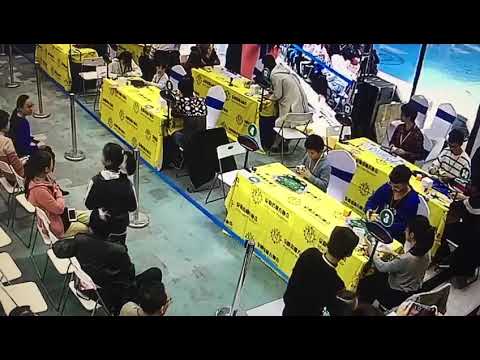 3.47 World Record Rubik's Cube Single Yusheng Du