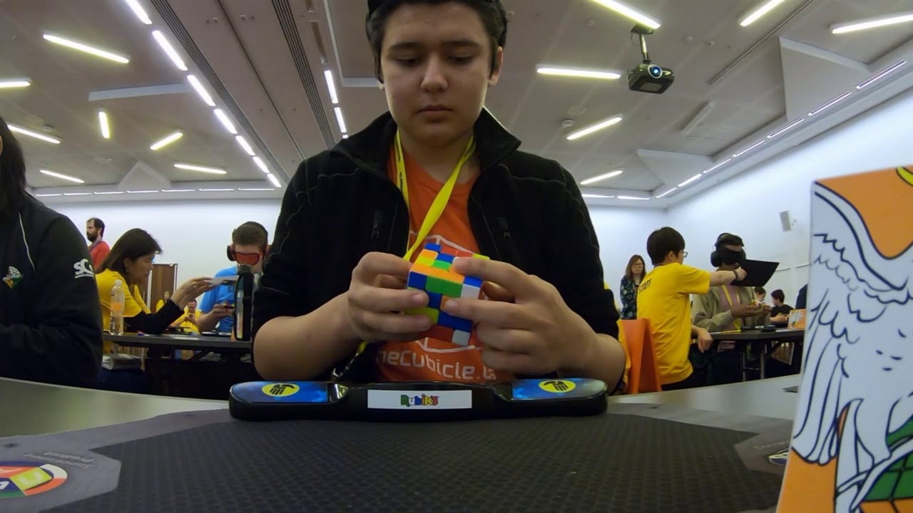 1:08.07 4x4x4 Blindfolded Former World Record Single (World Champion!)