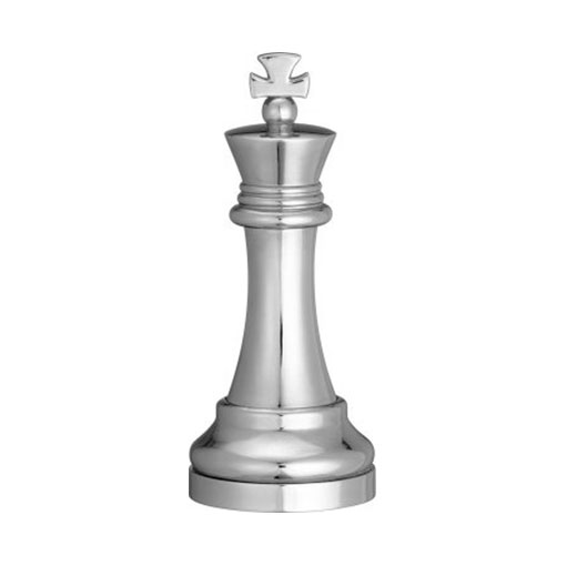 metallpussel-schackpjäs-kung
