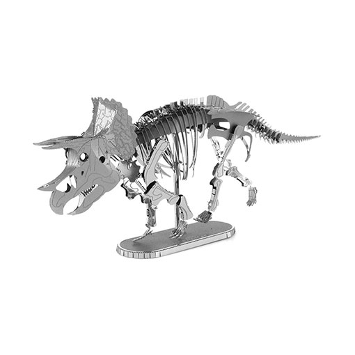 byggsats-metall-Triceratops-skeleton