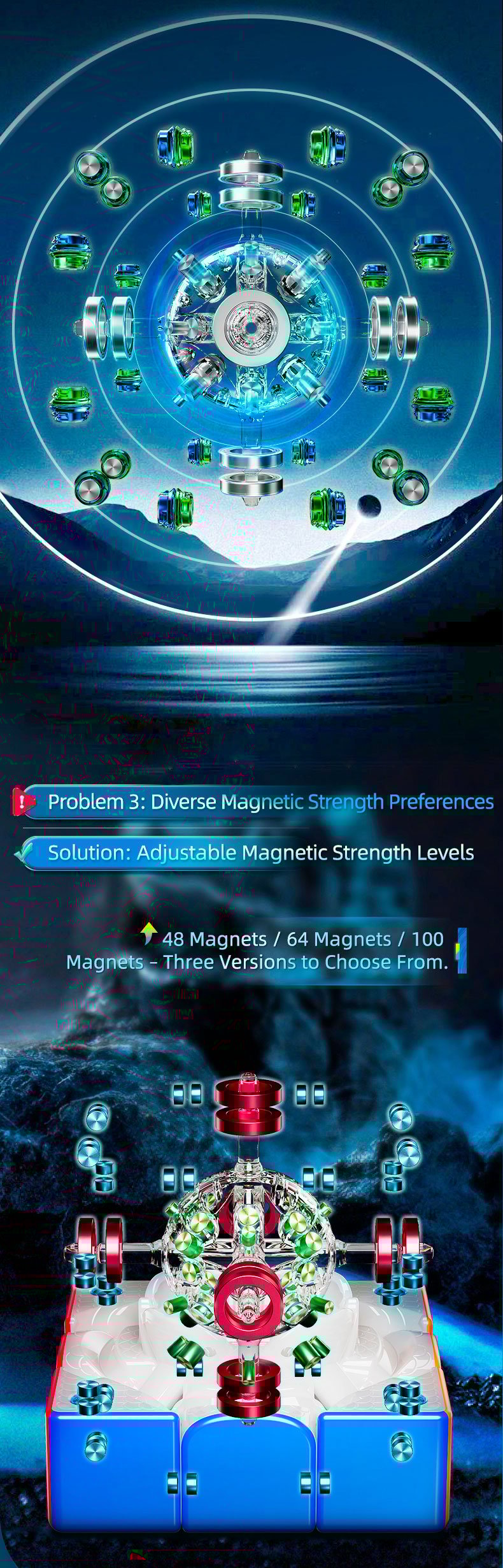 moyu-weilong-v11-magnetic-strength-levels