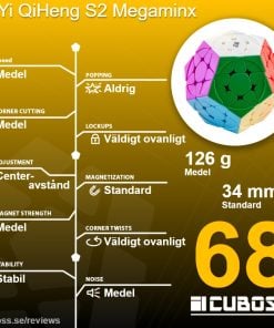 cuboss recension QiYi QiHeng S2 Megaminx